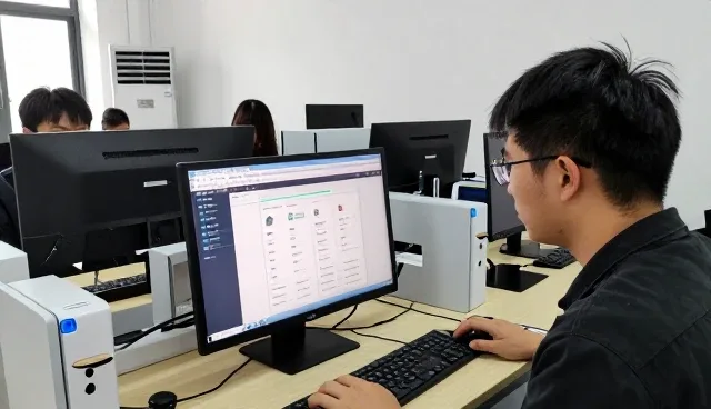 保定白沟新城绩棋箱包销售部分享技术培训箱包管理系统应用经验